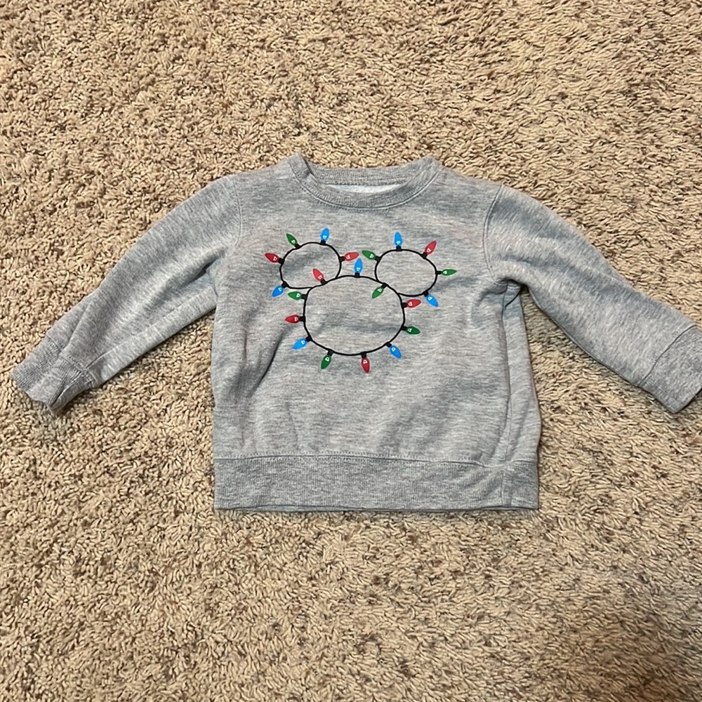 Disney Christmas Lights Sweatshirt